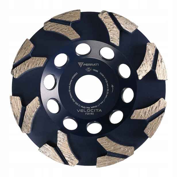 Diamantový brusný kotouč Ferrati Velocita, průměr 125 mm