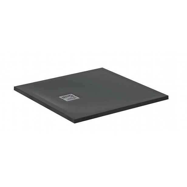 Ideal Standard Ultra Flat S + - Sprchová vanička 90x90 cm, Anti-Slip, černá T5597FV