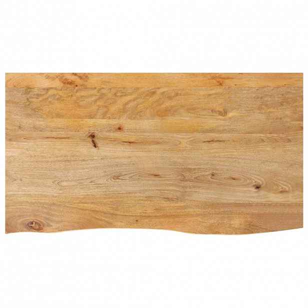 vidaXL Stolní deska živá hrana 120 x 60 x 2,5 cm masivní mangovník