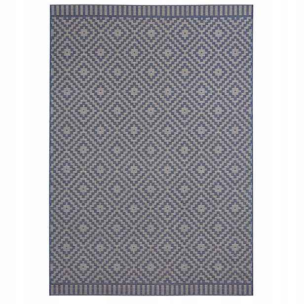 Koberec na terasu 200 x 290 cm typu sisal, plochý tkaný typ sisal