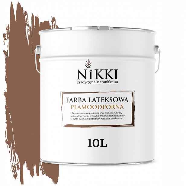 Barva Odolná Vůči Skvrnám, Čokoládová Barva H4515 10L, Hluboký Mat