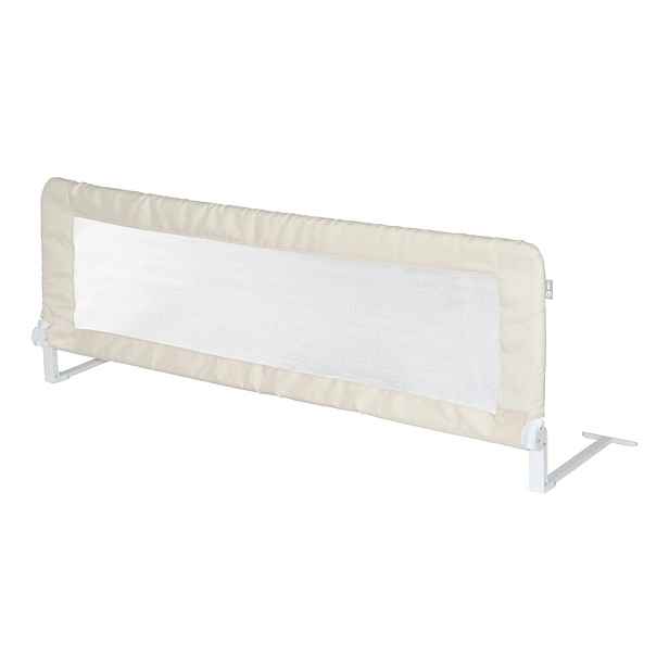 Bílo-béžová zábrana na postel 150 cm – Roba