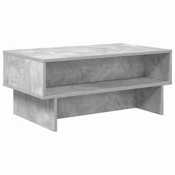 vidaXL Konferenční stolek Betonově šedá 80 x 46 x 35 cm
