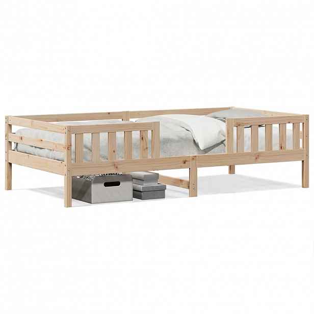 vidaXL Postel bez matrace 90 x 190 cm masivní borovice