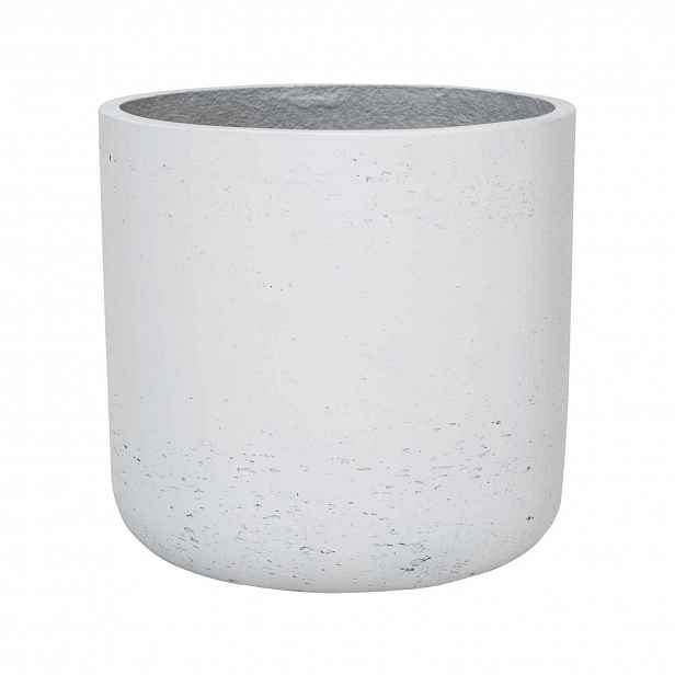 Květináč Charlie, barva starobílá, více velikostí - PotteryPots Velikost: XS - v. 11.5 cm, ⌀ 12 cm