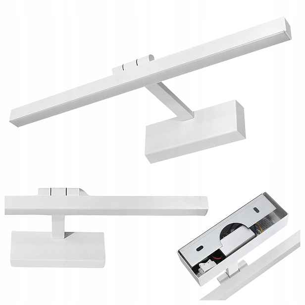 Led Koupelnové Nástěnné Svítidlo Nad Zrcadlo 9W 40CM IP44 Neutrální Bílá 4000K