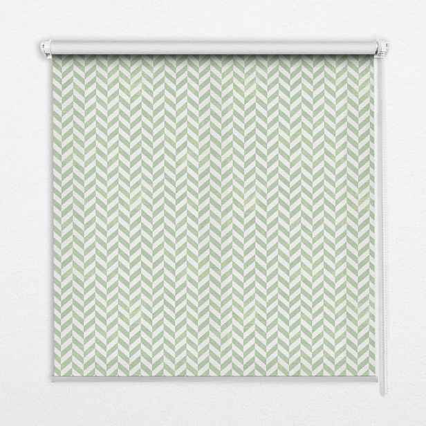 TULUP VNITŘNÍ roleta - okenní roleta - roleta - 60x140 cm - Zelená rybí kost
