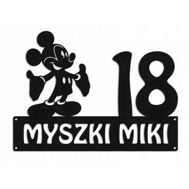 Číslo Na Dům 48 cm Tabule Adresa Ocel 2 mm Grafika 5708