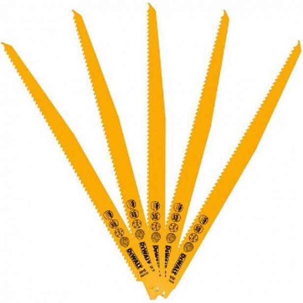 DeWALT - Sada pilových plátků, délka 31 cm, 5 ks DT2350