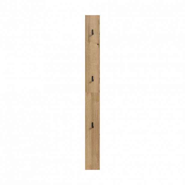 Livetastic ŠATNÍ PANEL, tmavý dub, 2/160/2 cm