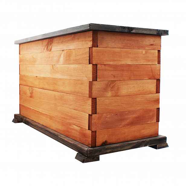 Zahradní Květináč Dřevěný květináč Box na květiny 62 cm Polský výrobek