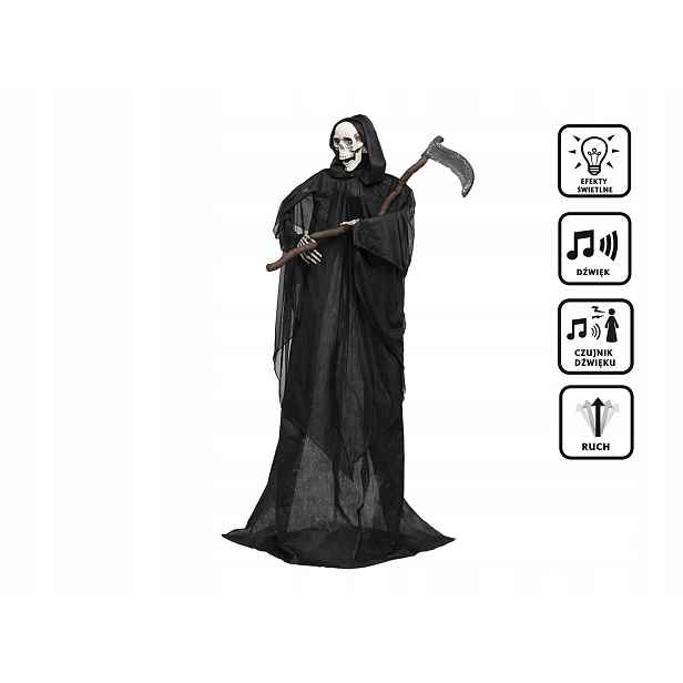 Dekorace Smrt s kosou 183 cm Halloween