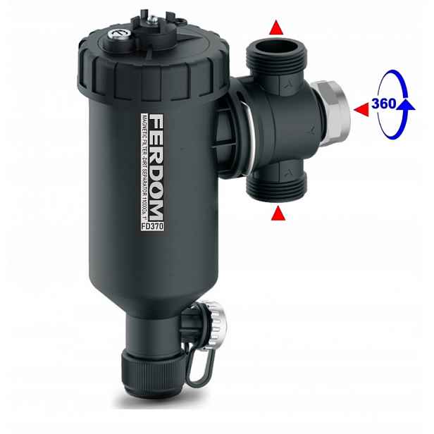 FERDOM-50 kW magnetický filtr 1,1T separátor Maxim
