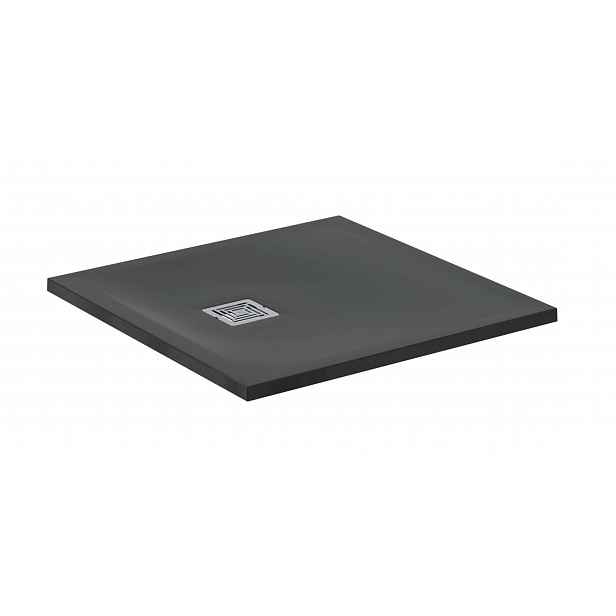 Ideal Standard Ultra Flat S + - Sprchová vanička 80x80 cm, Anti-Slip, černá T5600FV