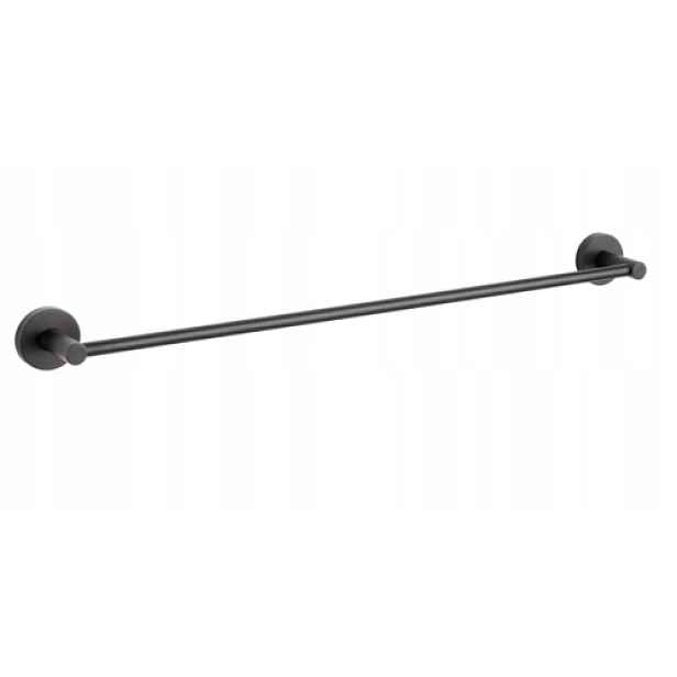 Stella Classic věšák jednoduchý 60 cm 07.11560-B černý matný
