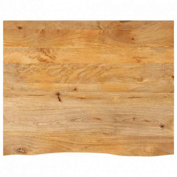 vidaXL Stolní deska živá hrana 110 x 80 x 2,5 cm masivní mangovník
