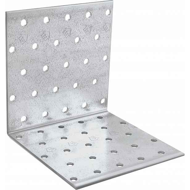 Tesařský spojovací montážní úhelník 100x100x100 x 2 mm KM13 50 Ks