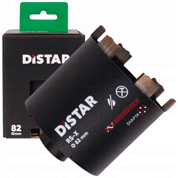 Vrták Diamantový Korunkový Korunkový Vrták M16 82x70MM Distar 11133048034