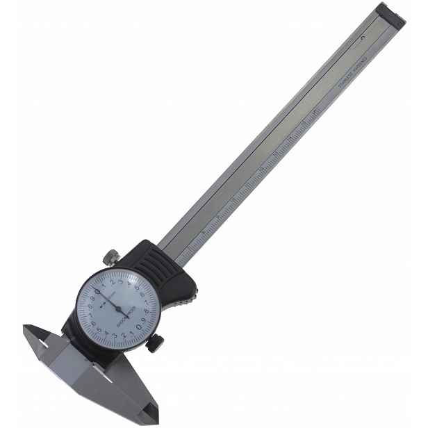 Hodinkové posuvné měřítko 150 mm 0,02 proti otřesům Shock-proof
