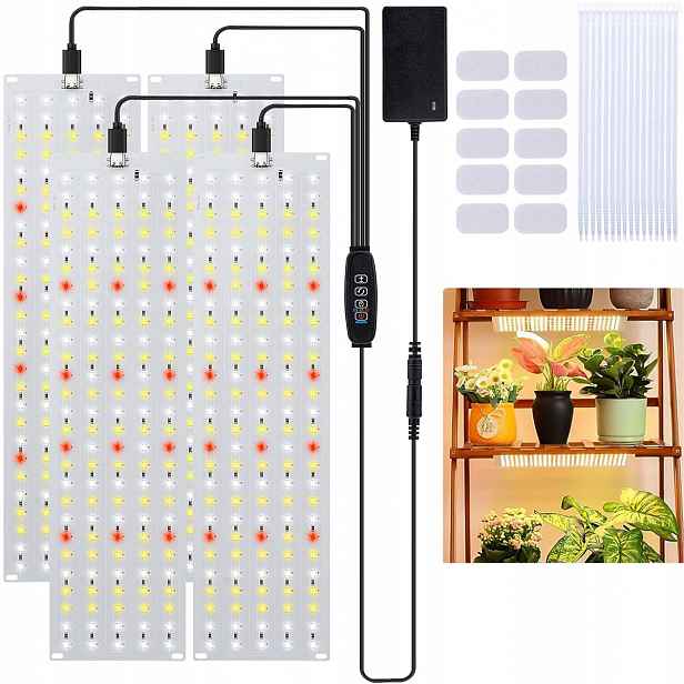 Lampa pro pěstování rostlin Led páska Grow 30 cm 540 diod 40 W IP44