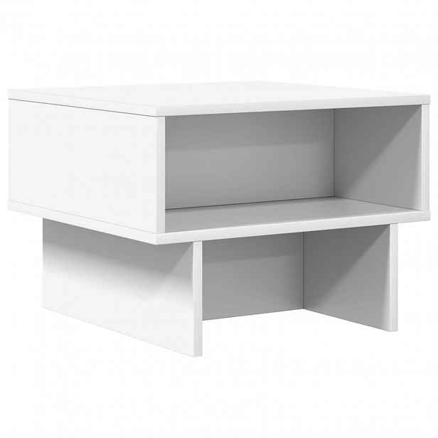 vidaXL Konferenční stolek Bílá 48 x 46 x 35 cm Kompozitní dřevo