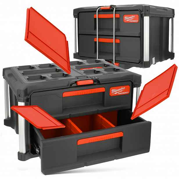 Box na nářadí Packout 2 Organizér Zásuvky Te