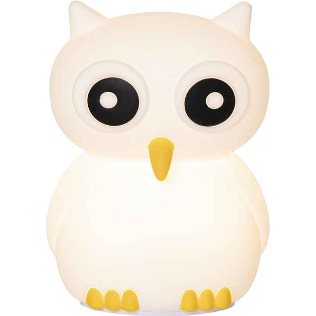 Dětská lampička výška 15 cm Star Trading Owl - bílá