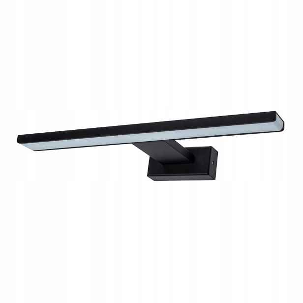 ML4377 Nástěnné svítidlo do koupelny černé IP44 Led 7W Shine Eko-light