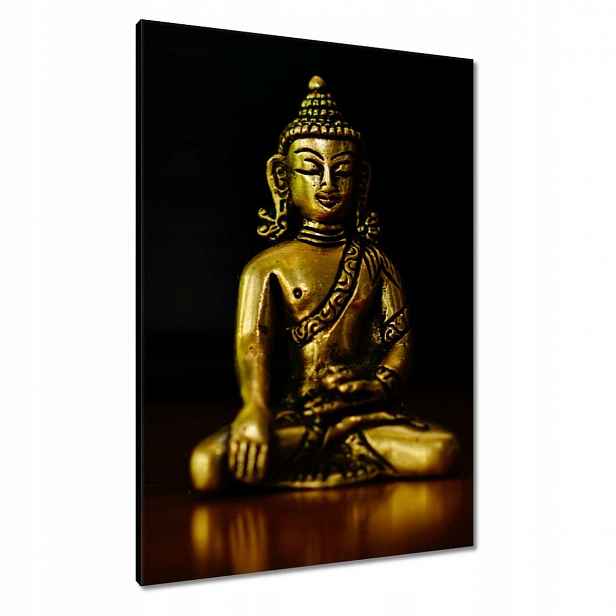 Obrazy 70x100 Zlatý Buddha Zlato