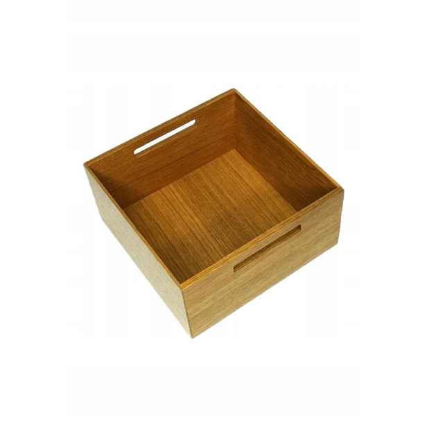Peka 07.366.D Čtvercová krabička 236x236x120 mm dub