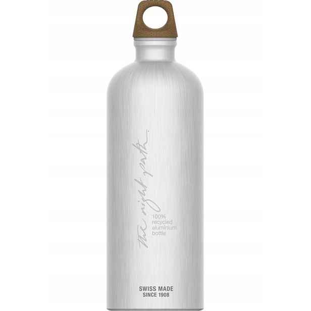 Sigg Láhev Traveller MyPlanet 1L Path Plain Aluminium Bílá Stříbrná