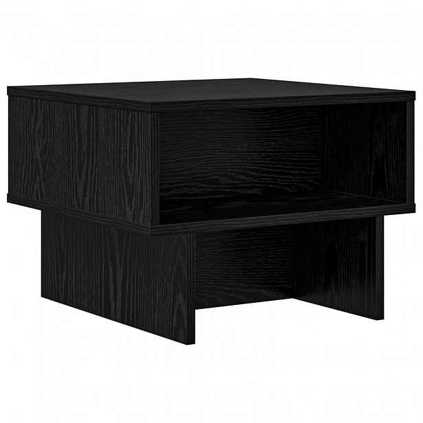 vidaXL Konferenční stolek Černý dub 48 x 46 x 35 cm Kompozitní dřevo