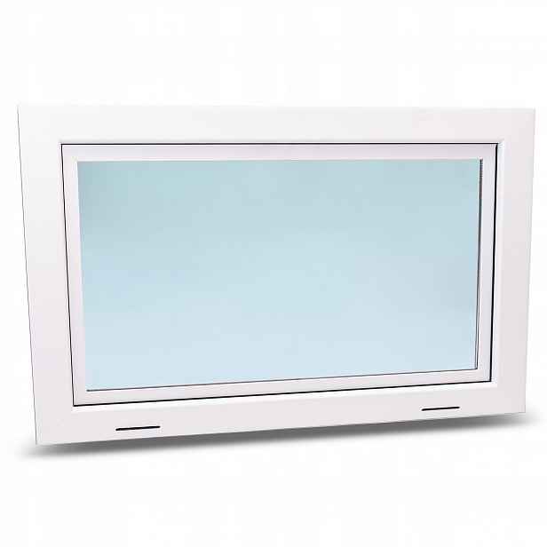 Pvc Okno 100x60 Hospodářské Piwnické Garážové Eko Výklopné 1000x600 Bílé