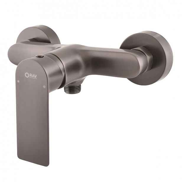 Sprchová baterie RAV SLEZÁK NIL bez sprchového setu 150 mm metal grey NL181.5MG