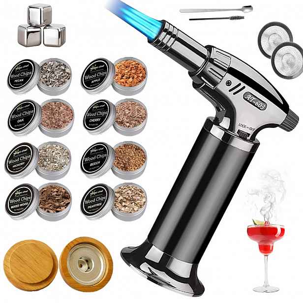 Sada na uzení whisky smoker premium příslušenství k nápojům pro chlapce