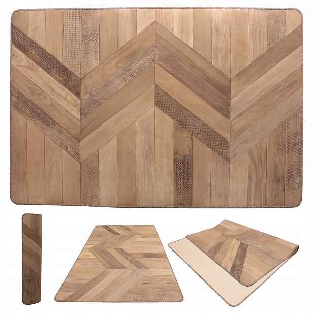 Koberec Běhoun do kuchyně Podgumovaný vinylový voděodolný 100x263 koberec kuchyňský