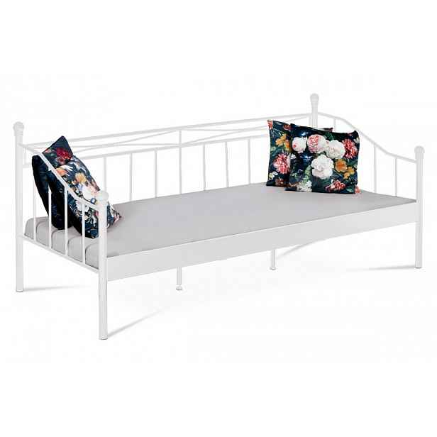Postel 90x200cm BED-1905 BK černá Autronic Bílá