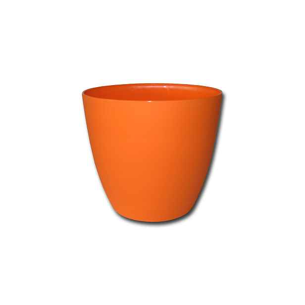 PROHOME - Květináč dekorační ELLA 18cm oranžový