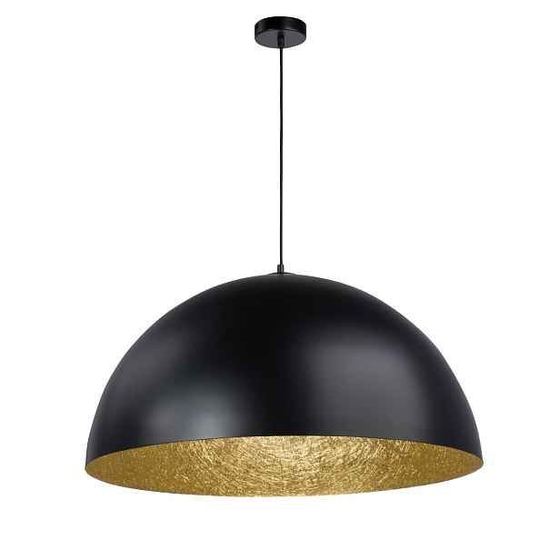 Závěsná lampa černá zlatá 35 cm do kuchyně obývacího pokoje, moderní Sigma