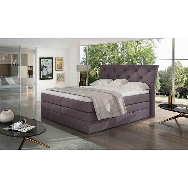 Boxspring Mirabel Rozměr: 180 x 200 cm, látka: Soro 65
