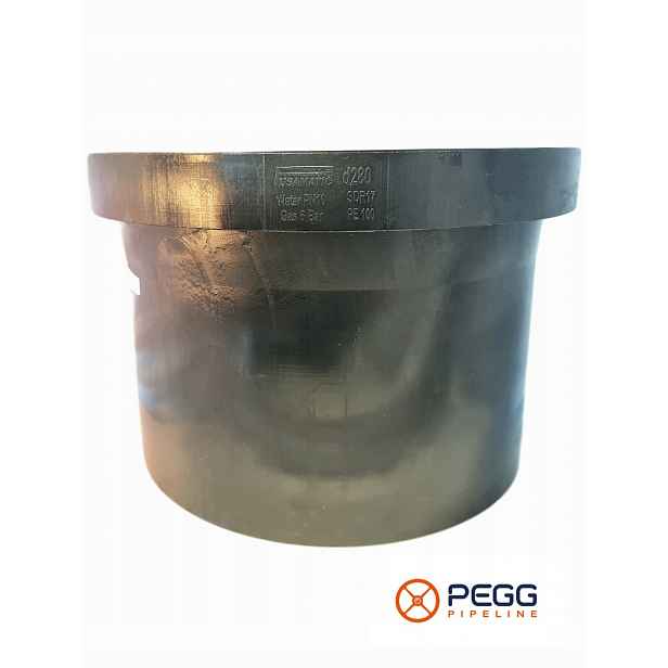 Čelní přírubové pouzdro PE100 SDR17 280 Fusion