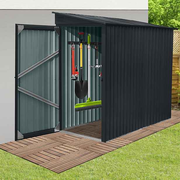 Zahradní domek BestBerg ZS2-1A / 1,9 m² / 103 x 185 x 190 cm / šedá