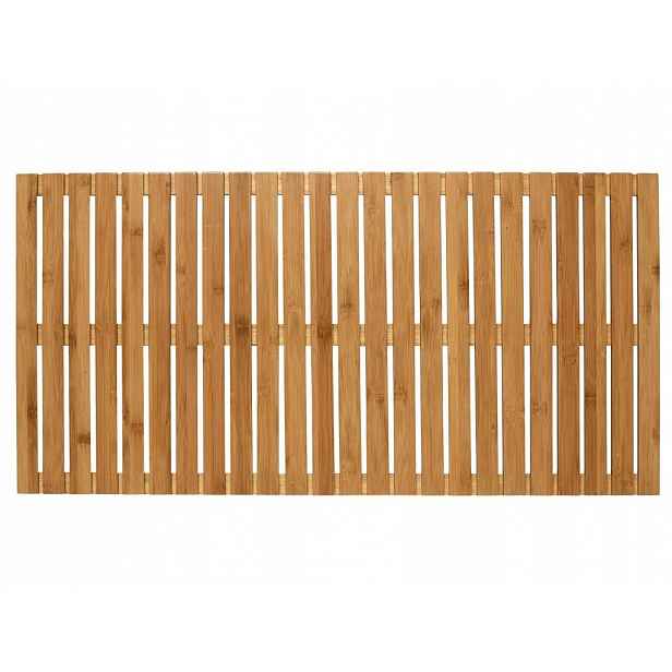 Koupelnová předložka Bambus, bambusová, 100 x 50 cm, Wenko