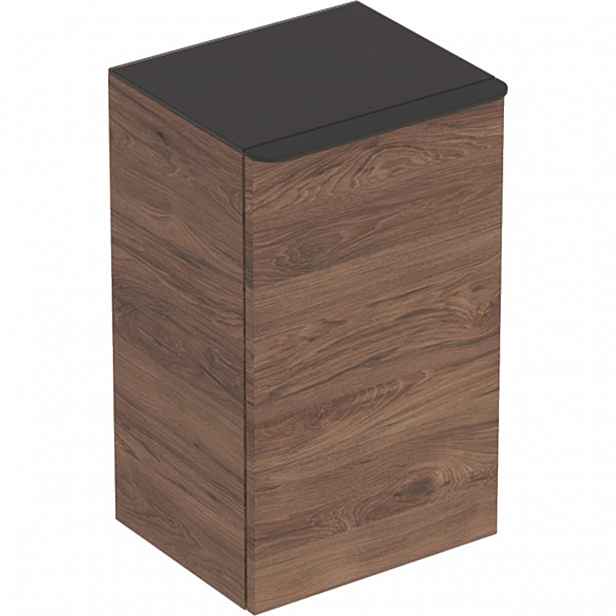 Koupelnová skříňka nízká Geberit Smyle Square 36x60x32,6 cm ořech 500.359.JR.1