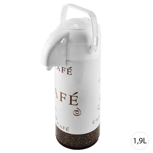 Perfect Home Termoska s pumpou 1,9L, 13836