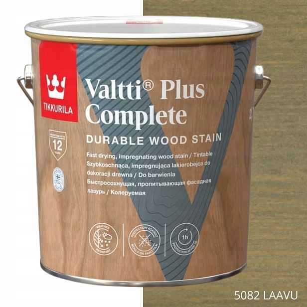 Tikkurila Lakovací Hmota Valtti Plus Complete 2,7 L, Barva 5082 Laavu