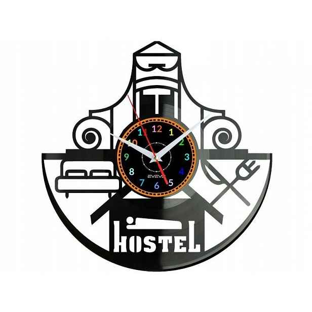 Hostel Nástěnné hodiny Vinylová deska Moderní dekorativní jako Dárek k narození