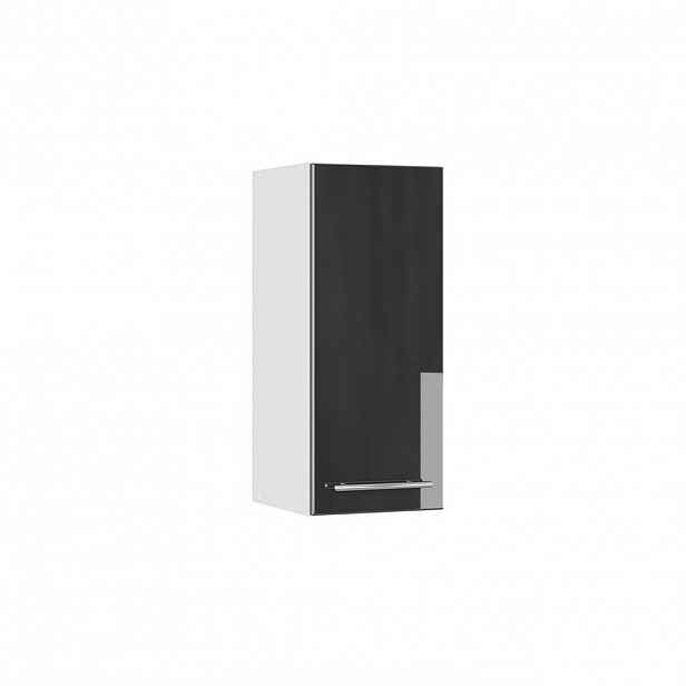 Vicco VĚŠÁK NA STĚNU Fame-Line Antracitový vysoký lesk 30 cm