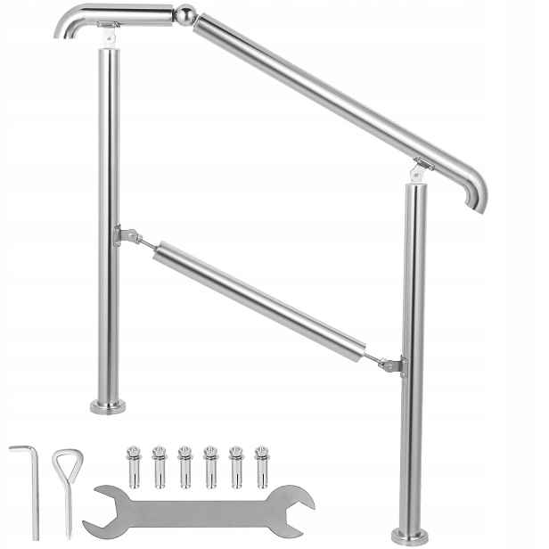 Zábradlí 161 cm, schodišťový držák, zábradlí