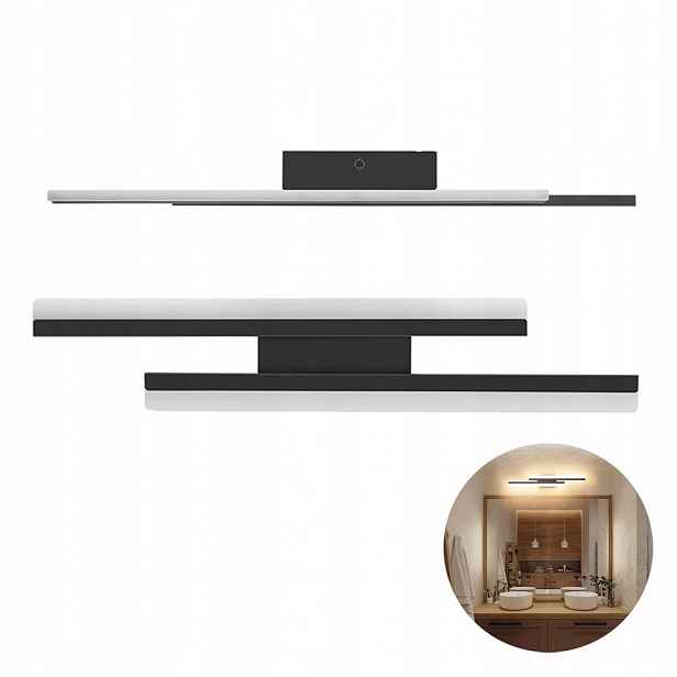 Nástěnné Svítidlo Led Lampa Černá Loft Moderní Do Obývacího Pokoje 16W Teplá Barva